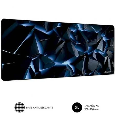 Subblim Alfombrilla XL Blue Obsidian 900 x 400 x 3 mm Subblim Alfombrilla XL Blue Obsidian 900 x 400 x 3 mm